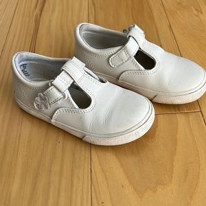 Girls White Keds